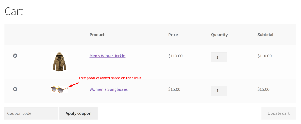 setting up BOGO offers with product limits in WooCommerce