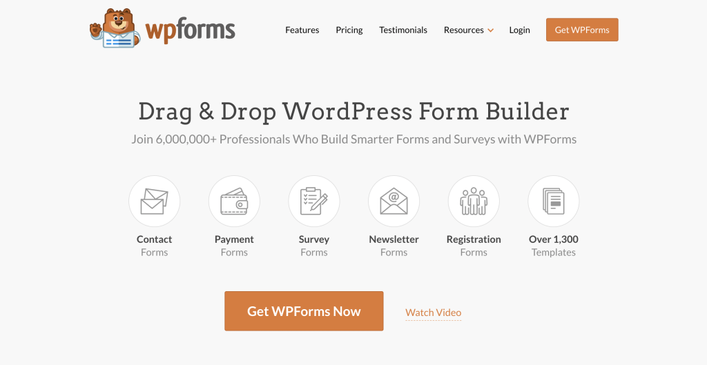 Easy Customizable WordPress Form Builder - wpforms