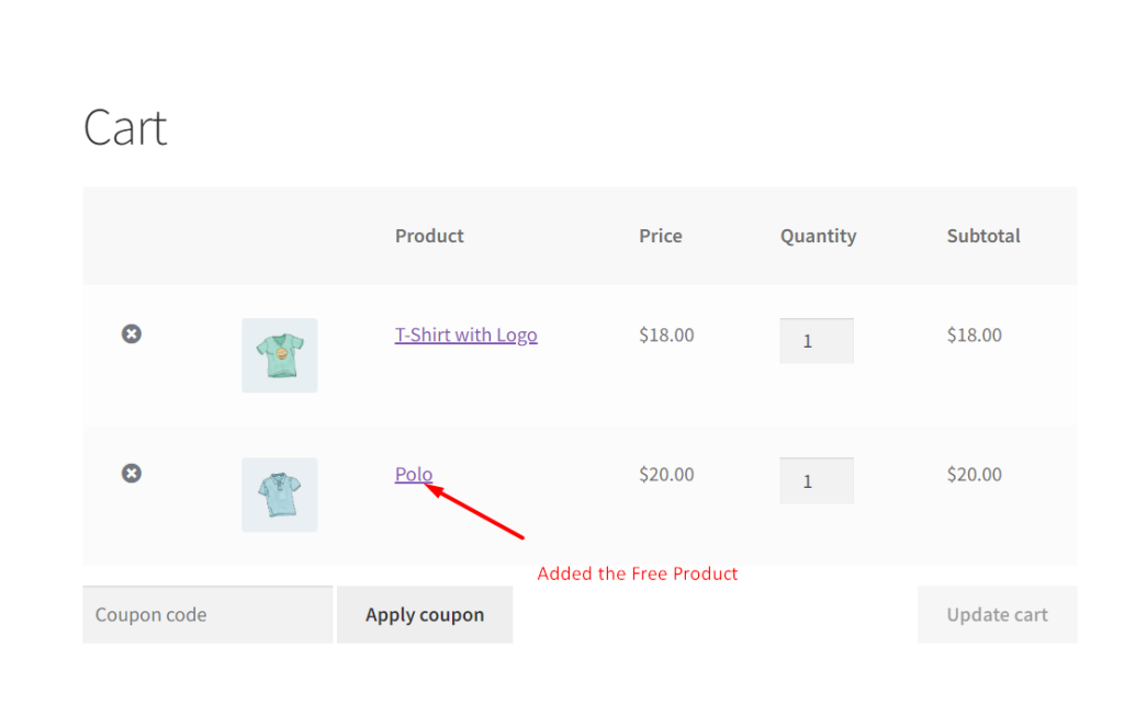 Add Free Product to Cart Based on Product ID