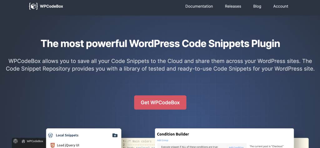 WPCodeBox Best WordPress Developer Plugins