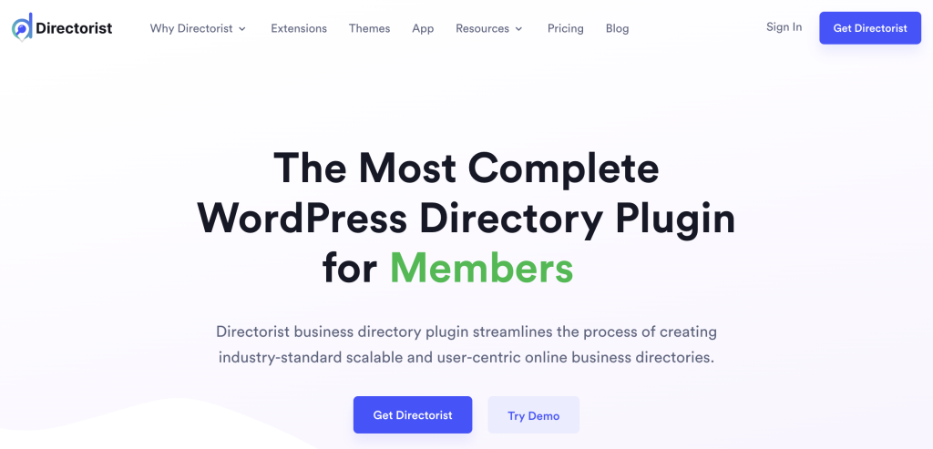 WordPress events plugin, directorist