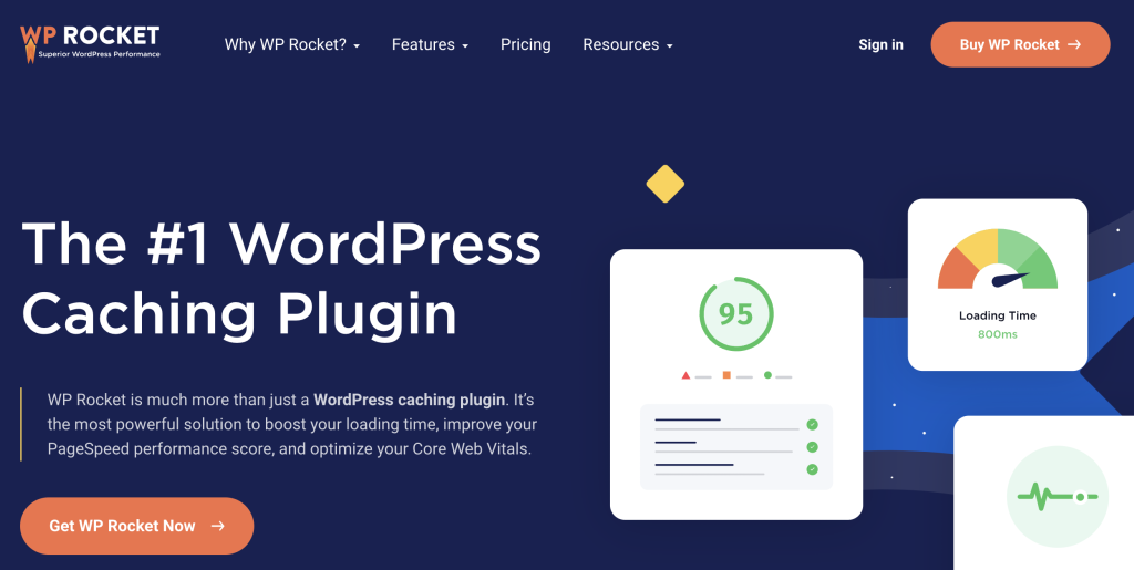 best wordpress performance plugin wp rocket